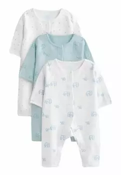 Пижамы 3 PACK Next, цвет blue