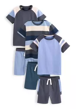 Пижамы 3 PACK SET Next, синий