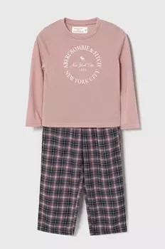 Пижамы для мальчиков Abercrombie & Fitch, розовый