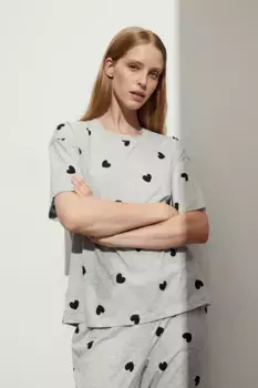 Пижамы из джерси H&M, серый