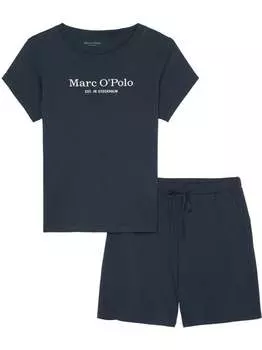 Пижамы из смешанного хлопка Marc O'Polo, синий