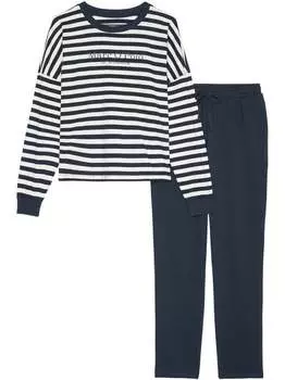 Пижамы из смешанного хлопка Marc O'Polo, синий
