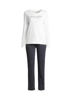 Пижамы Mix & Match из органического хлопка Marc O'Polo, цвет Dark Navy / White Cotton