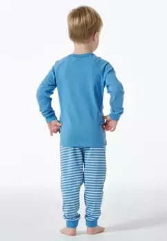 Пижамы Schiesser (2 шт.), с удобными манжетами, голубой