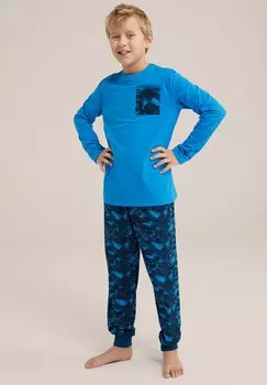 Пижамы SET WE Fashion, синий