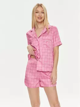 Пижамы стандартного кроя Guess, розовый