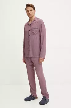 Пижамы United Colors of Benetton, фиолетовый
