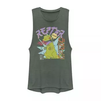 Плакат кандзи Juniors Rugrats Reptar Muscle Tank Licensed Character
