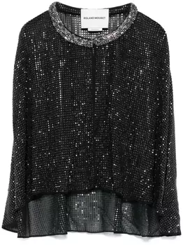 Плащ «Диамант» Roland Mouret, черный