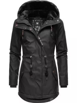 Плащ monadis rainy intl. Ragwear, черный