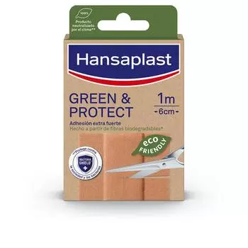 Пластырь Hansaplast Green&Protect Tiras, 10 штук