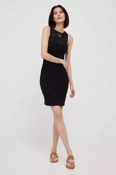 Платье 22SWVK32 Desigual, черный