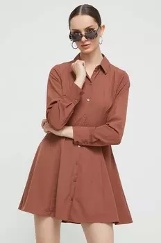 Платье Abercrombie & Fitch, коричневый