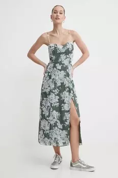 Платье Abercrombie & Fitch, зеленый