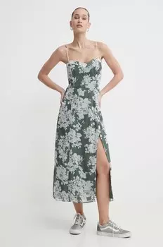 Платье Abercrombie & Fitch, зеленый