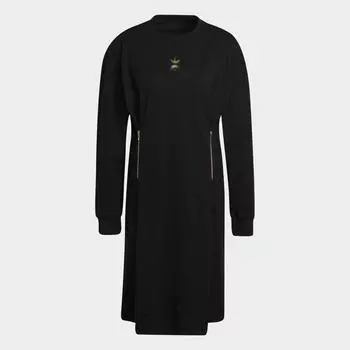 Платье adidas Long Sleeve, черный