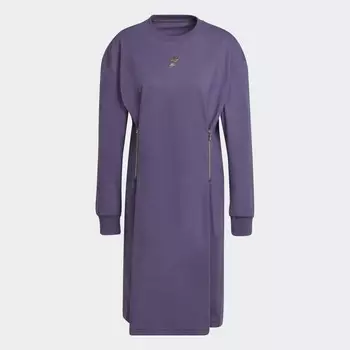 Платье adidas Long Sleeve, фиолетовый