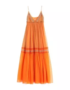 Платье Alberta Ferretti, оранжевый