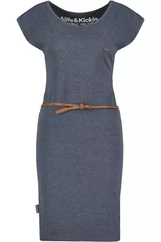 Платье alife and kickin Blusen, Jersey, Mini, Shirt, Sommer, Strand ElliAK, морской