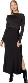 Платье AllSaints Studio Dress, черный