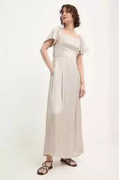 Платье Answear Lab, бежевый