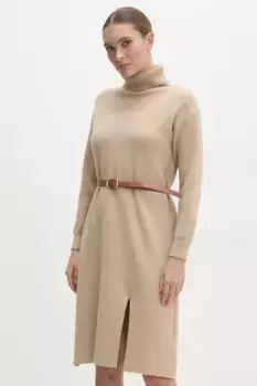 Платье Answear Lab, бежевый