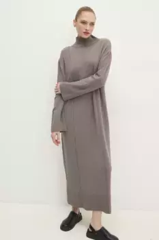 Платье Answear Lab, бежевый