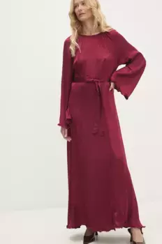 Платье Answear Lab, гранатовый