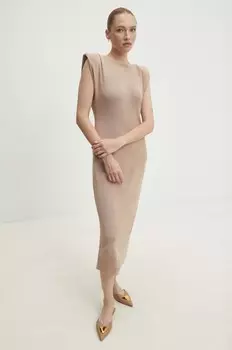 Платье Answear Lab, коричневый