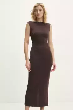 Платье Answear Lab, коричневый