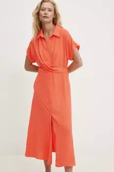 Платье Answear Lab, оранжевый