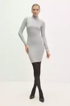 Платье Answear Lab, серый