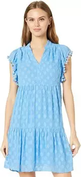 Платье Арлеи Lilly Pulitzer, цвет Blue Thistle Daiquiri Ditsy Rayon Clip