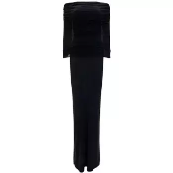 Платье Balenciaga Double Layer, черный