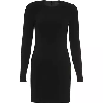 Платье Balenciaga Twill, черный