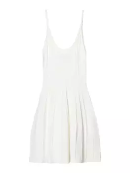 Платье Bershka, белый