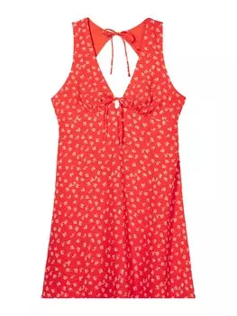 Платье Bershka, цвет bright red