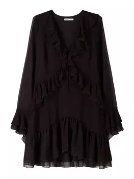 Платье Bershka, коричневый