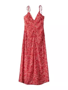Платье Bershka, красный