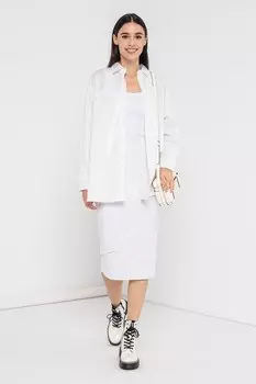 Платье без рукавов Armani Exchange, белый