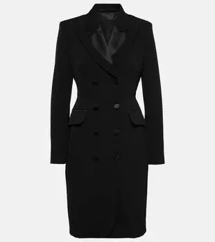 Платье-блейзер selvi из шерсти Max Mara, черный
