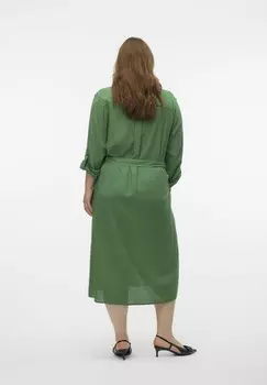Платье-блузка Vero Moda, зеленый