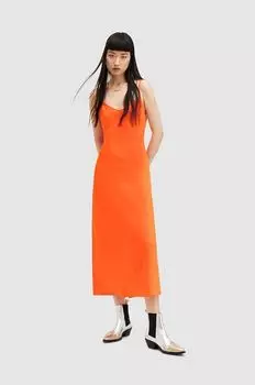 Платье Бриони AllSaints, оранжевый