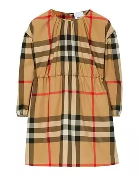 Платье Burberry, бежевый