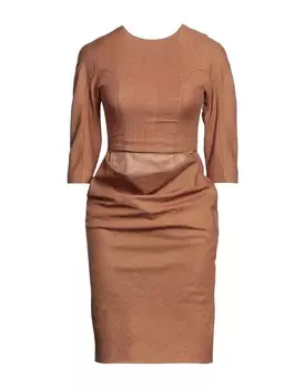 Платье Burberry, коричневый