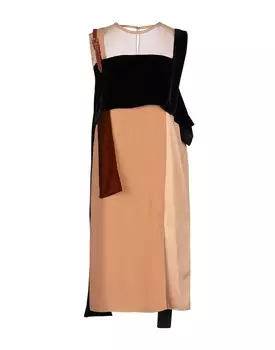 Платье Burberry, коричневый