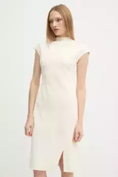 Платье Calvin Klein, бежевый