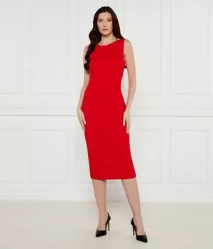 Платье Calvin Klein Scuba, красный