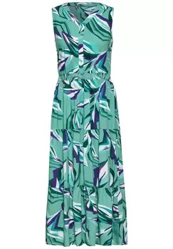 Платье CECIL Dress, зеленый
