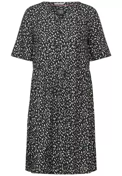 Платье CECIL Summer Dress, черный